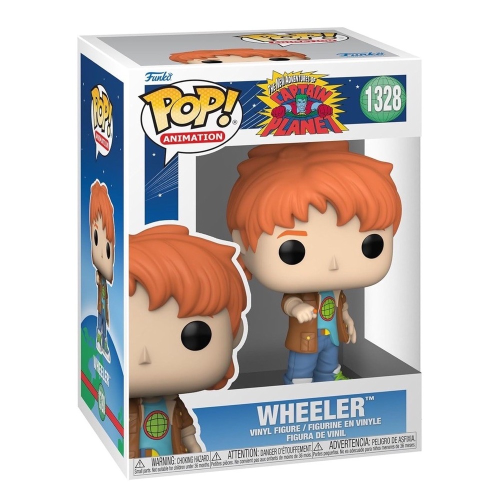 Funko Pop Television Captain Planet Wheeler 1328 Vinyl Figure 72560 New